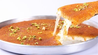 حلويات رمضان 2025.. طريقة تحضير الكنافة النابلسية مثل المحلات 