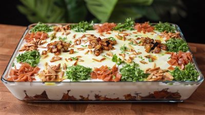 طريقة عمل فتة الباذنجان الشهية على سفرة رمضان 2025 