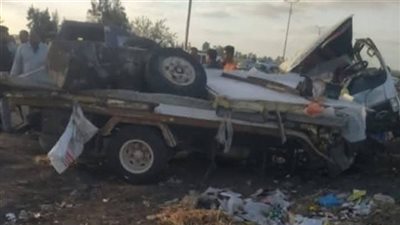 مصرع 4 أشخاص بينهم 3 أشقاء في حادث سير مروع