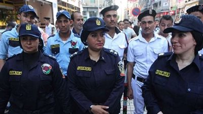 خلال عيد الفطر.. انتشار الشرطة النسائية لمواجهة أية مظاهر للخروج على القانون