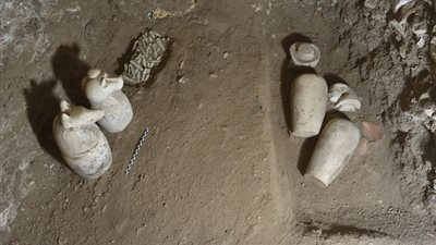 بالصور.. اكتشافات أثرية جديدة بمعبد الرامسيوم بالأقصر