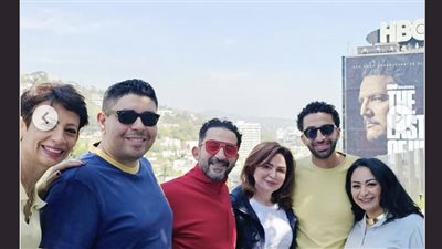 السر وراء لقاء أحمد حلمي مع إلهام شاهين في هوليوود 