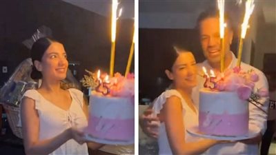 نارين بيوتي تحتفل بعيد ميلادها بعد أيام قليلة من زفافها 