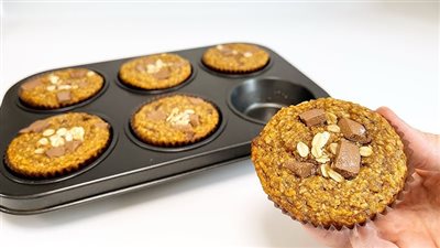 طريقة عمل كب كيك الشوفان والقرفة الصحي بمذاق لا يقاوم 