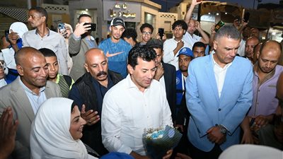 بالصور.. وزير الشباب والرياضة يشهد مهرجان جنوب الصعيد المتكامل 