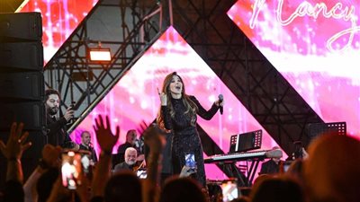 نانسي عجرم تشعل أجواء المتحف المصري الكبير بحفل استثنائي