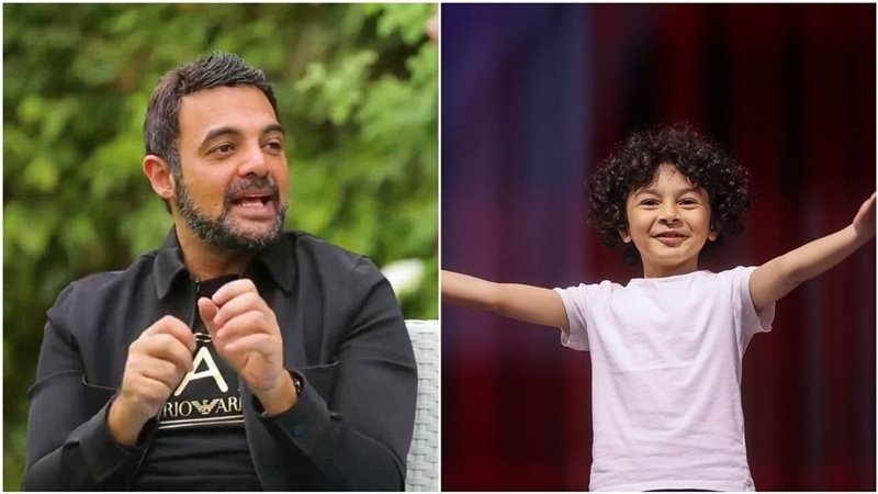 الطفل جان رامز وعمرو