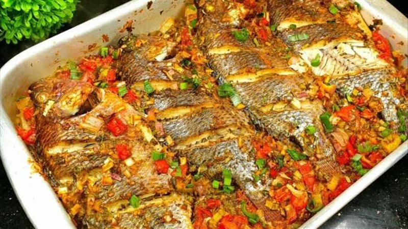 صينية السمك البلطي