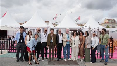 مصر تفوز بجائزة أفضل تصميم جناح في الدورة 78 من مهرجان كان السينمائي