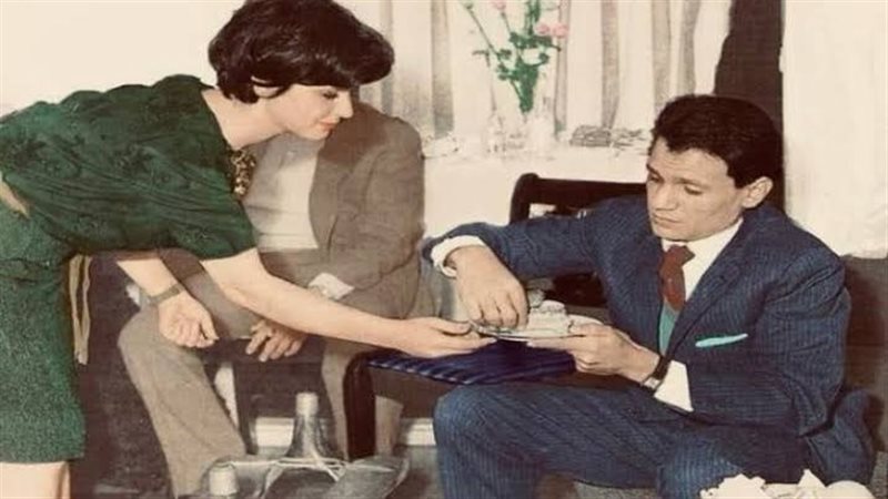 عبد الحليم حافظ مع