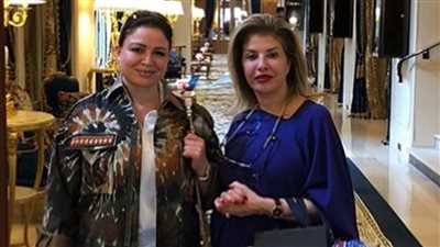 إلهام شاهين عالقة مع هالة سرحان في العراق.. ما القصة؟ 