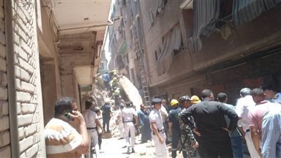 ارتفاع عدد ضحايا عقار حدائق القبة المنهار إلى 10 أشخاص