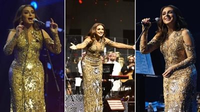 قبّلت وردته.. رد فعل مفاجئ من أنغام تجاه معجب في حفل الكويت