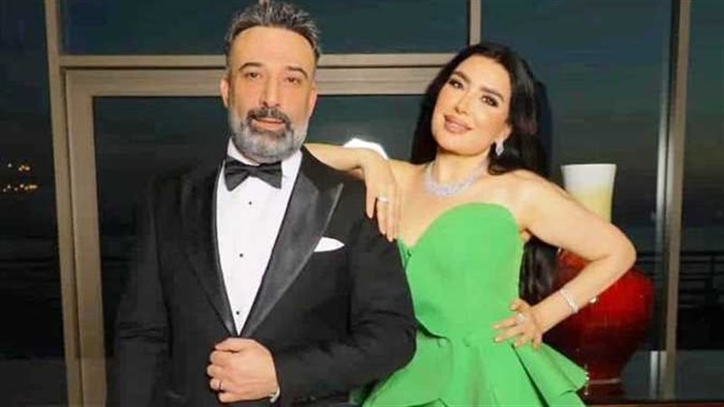 عبير صبري مع طليقها