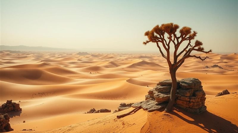 تفسير رؤية الصحراء