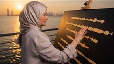 سارة الحربلي | مهندسة معمارية ترجمت الموجات الصوتية إلى فن إسلامي