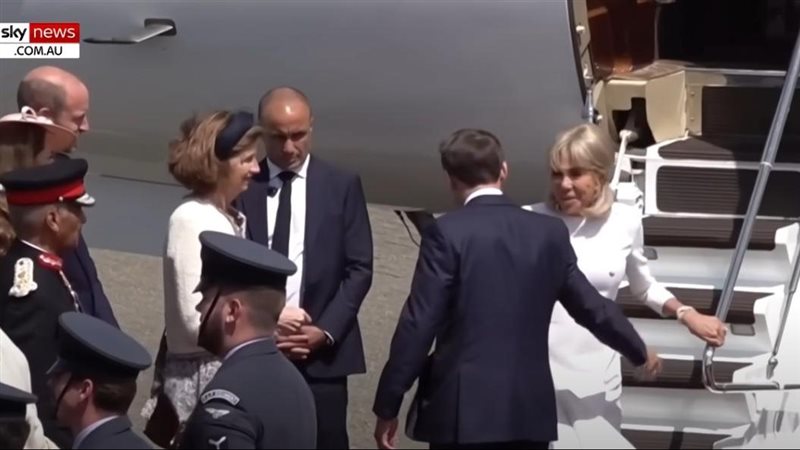 الرئيس الفرنسي ماكرون