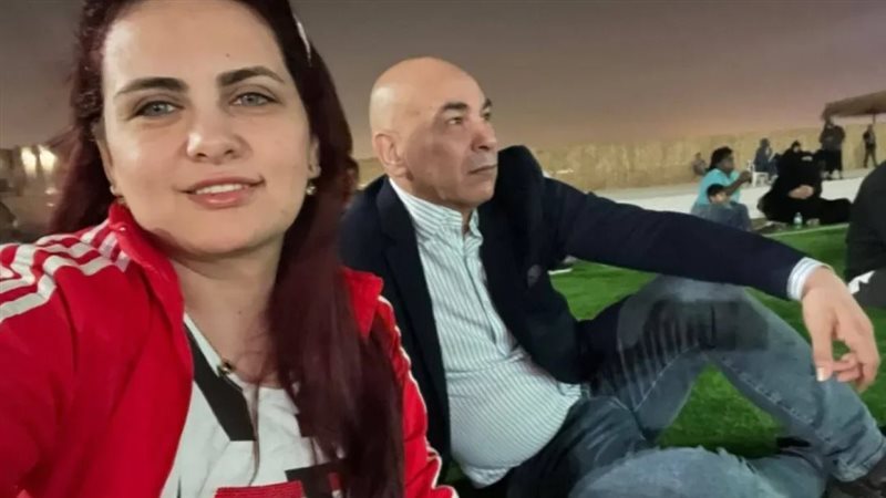 حسام وزوجته