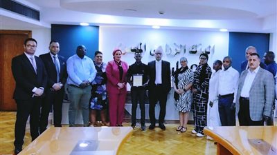 البنك الزراعي المصري يستقبل وفدًا من اتحاد نقابات جنوب إفريقيا لتعزيز سبل التعاون