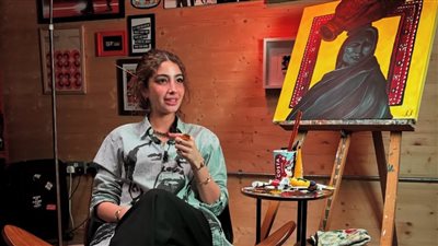 لي لي أحمد حلمي تخطف الأنظار في أول ظهور إعلامي رسمي