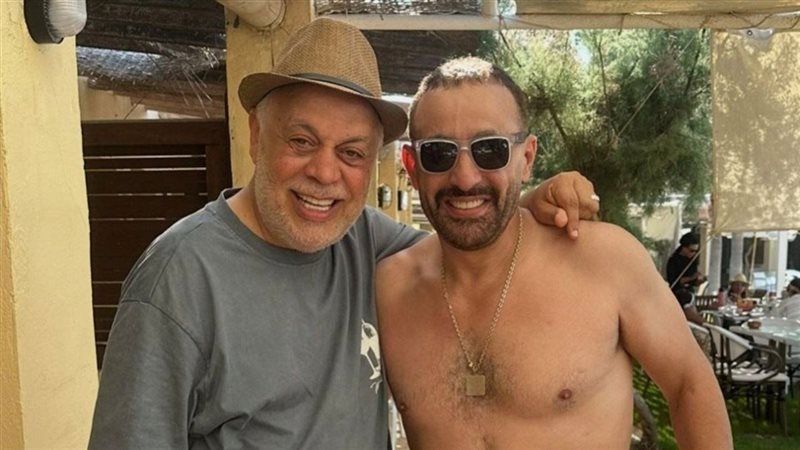 أحمد السقا مع أشرف