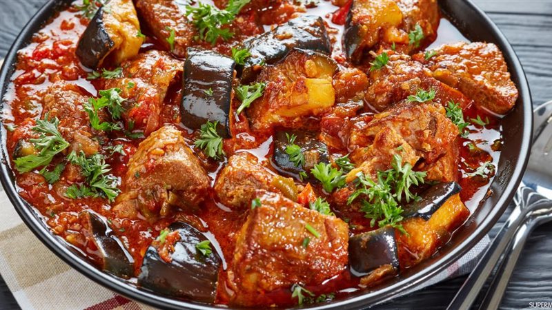 المسقعة باللحمة المفرومة
