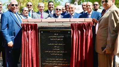 رئيس هيئة النيابة الإدارية يضع حجر الأساس لمقر النادي الجديد