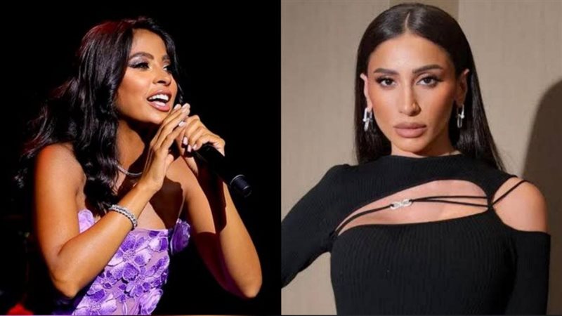 دينا الشربيني مع