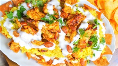 مثل المطاعم.. طريقة عمل فتة الشاورما السوري في المنزل 