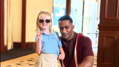 محمد رمضان يتعاون مع لارا ترامب وابنتها في مشروع رقص بميامي  (صور)