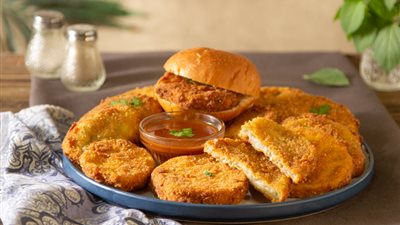 وصفة سريعة وشهية.. طريقة عمل بانيه الباذنجان المقرمش