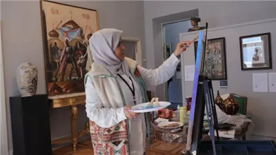 سعودية تشارك في ملتقى تشكيلي دولي بروسيا