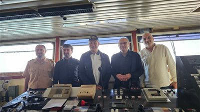 السفير التركى يهنئ اللواء محمد شريف لترقيته رئيسا لهيئة الموانئ 