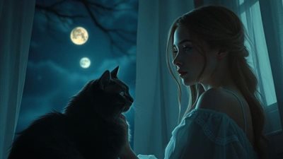 خير أم شر يقترب ؟ .. تفسير رؤية القط الأسود في المنام