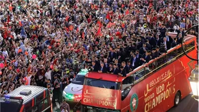 تكريم المنتخب المغربي بحفل استثنائي بعد تتويجه بمونديال الشباب 2025 (صور)