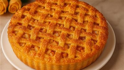 طريقة عمل فطيرة التفاح بالقرفة بمكونات بسيطة في المنزل 