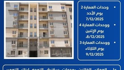 بدء تسليم دفعة جديدة من وحدات مشروع «سكن مصر» بالقاهرة الجديدة