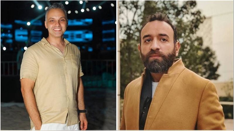 ماجد هلال مع عمرو سلامة