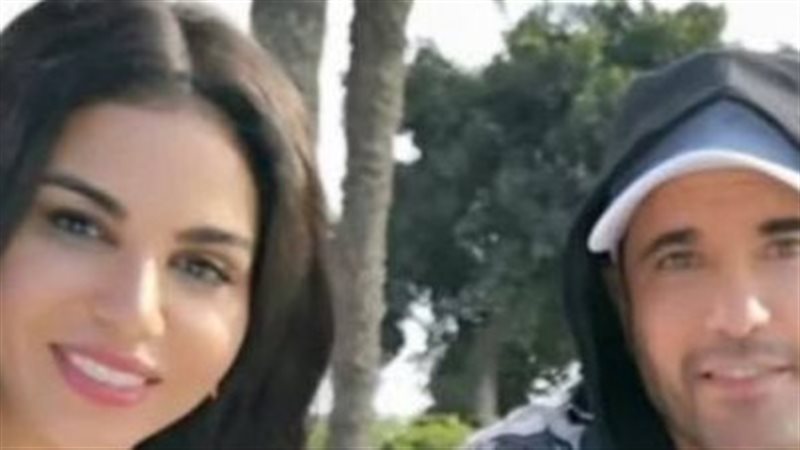 أحمد عز مع نسرين أمين 