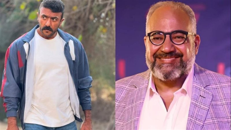 بيومي فؤاد مع أحمد العوضي 