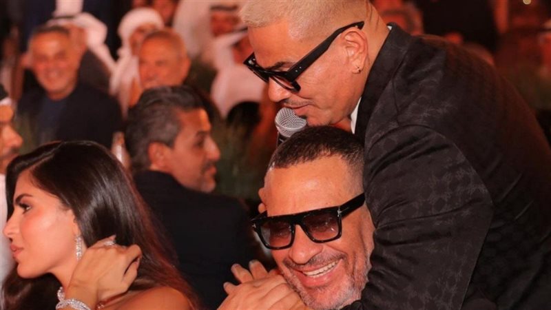 ماجد المصري مع عمرو دياب 