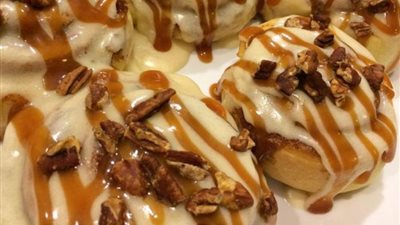 طريقة عمل السينابون بالقرفة بمكونات بسيطة مثل المحلات 