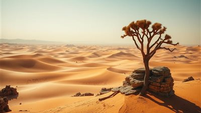 تفسير رؤية الصحراء في المنام وعلاقتها بالمشاكل والخلافات الزوجية 