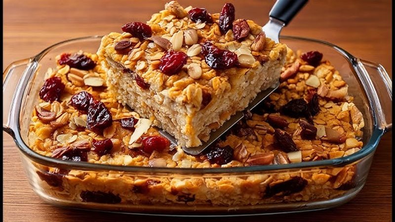 كيكة الشوفان 