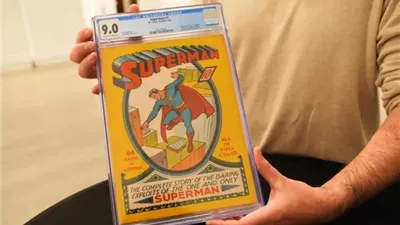 بيع نسخة نادرة من سلسلة «سوبرمان» مقابل 9 ملايين دولار