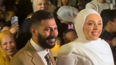 محمد هنيدي يحتفل بعقد قران ابنته فريدة في أجواء عائلية بسيطة