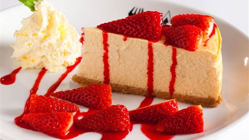 تشيز كيك  الفراولة