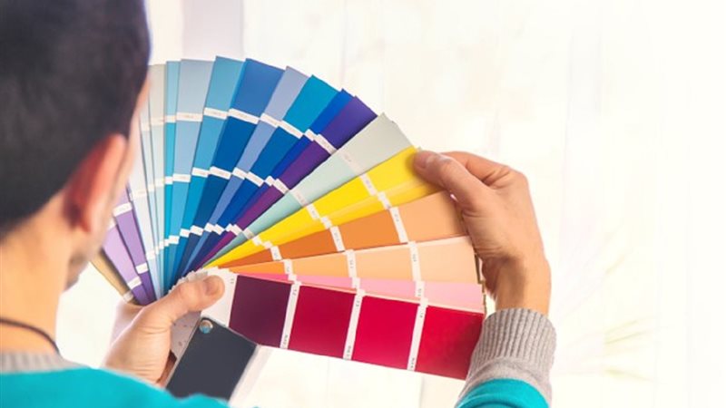 ألوان طلاء 