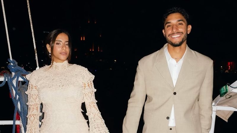 عمر مرموش مع جيلان الجباس 