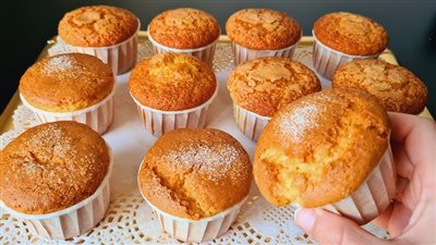 طريقة عمل مافن البرتقال اللذيذ  بخطوات بسيطة في المنزل 